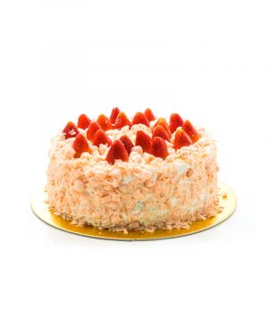 Cake with Strawberry