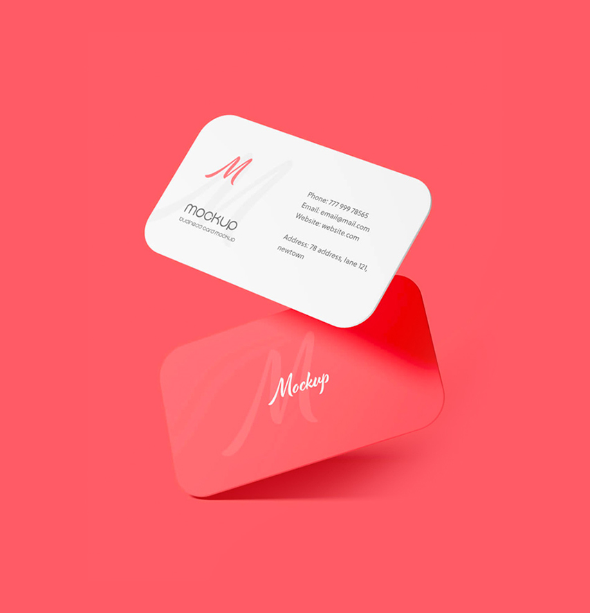 Red Business Card