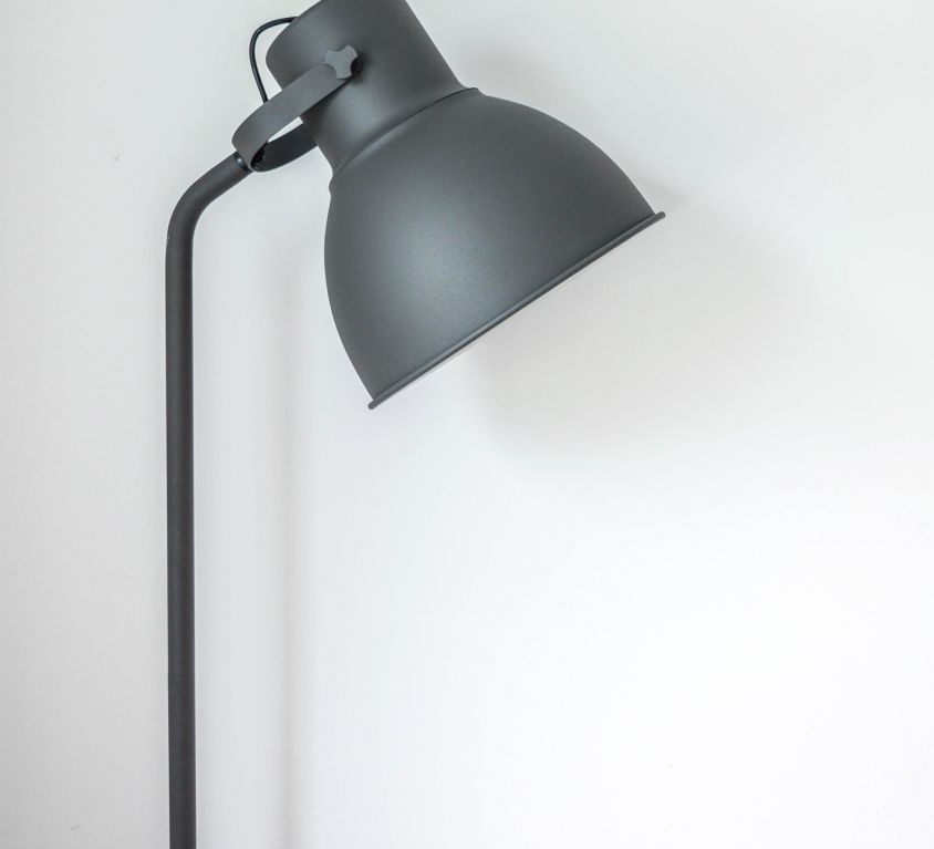 Graphic design stylish lamp