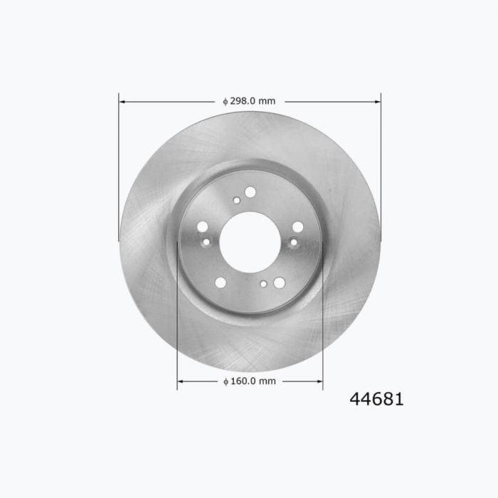 Trinexis Disc Brake Rotor 54048