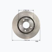 Trinexis Disc Brake Rotor 14311