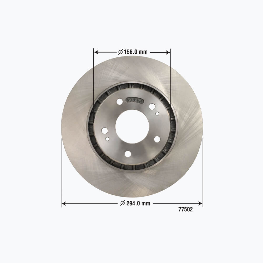 Trinexis Disc Brake Rotor 14311