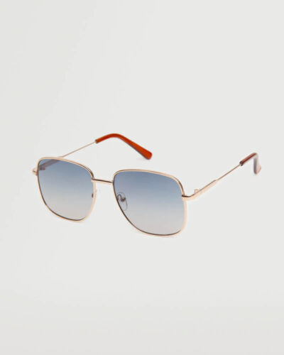 Metallic frame sunglasses