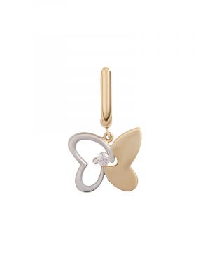 Gold Butterfly Earrings