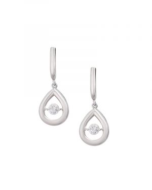 White Gold Earrings