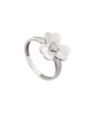 Diamond Flower Ring