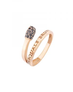 Match Ring With Cubic Zirconia