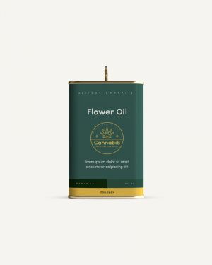 Flower Oil Metal Pack