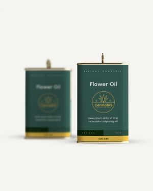 Flower Oil Metal Pack