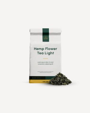 Cannabis Flower Tea Light