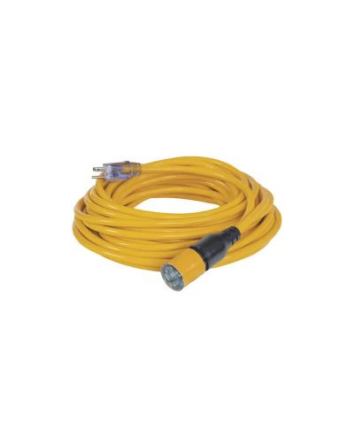 Extension Cord Locking 50′ 12/3 SJTW Yellow