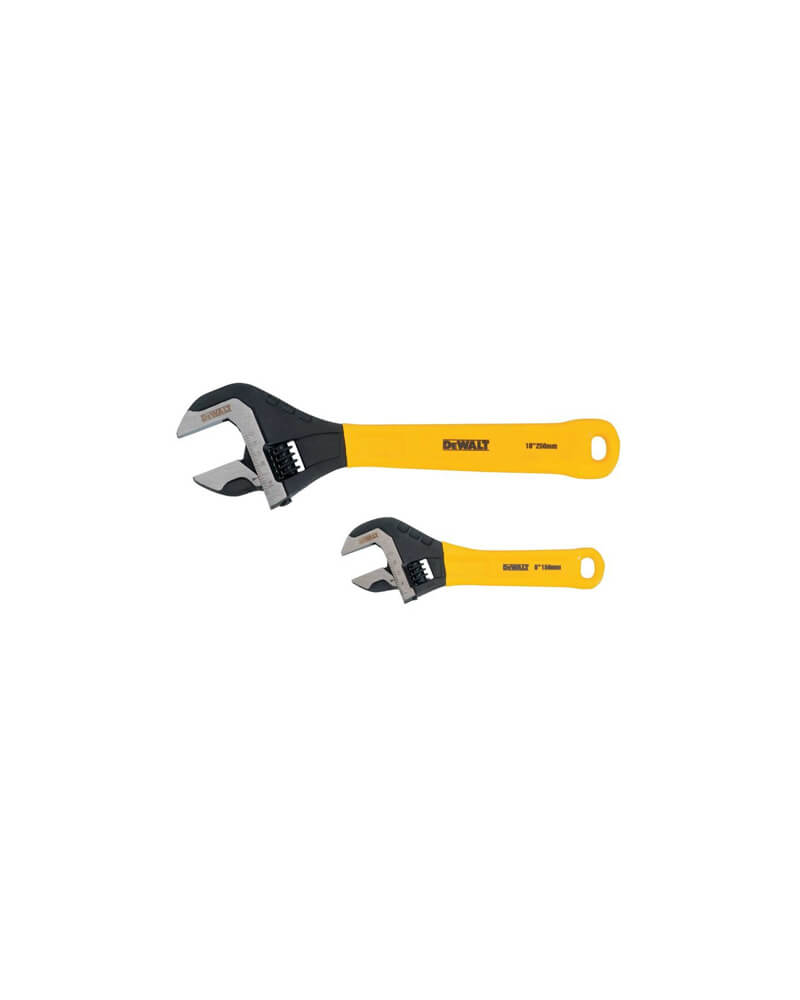 Dip Grip Adjustable Wrench 2pk