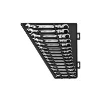 Combination Wrench Set Metric Flex Head Ratcheting