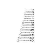 Combination Wrench Set Metric Flex Head Ratcheting