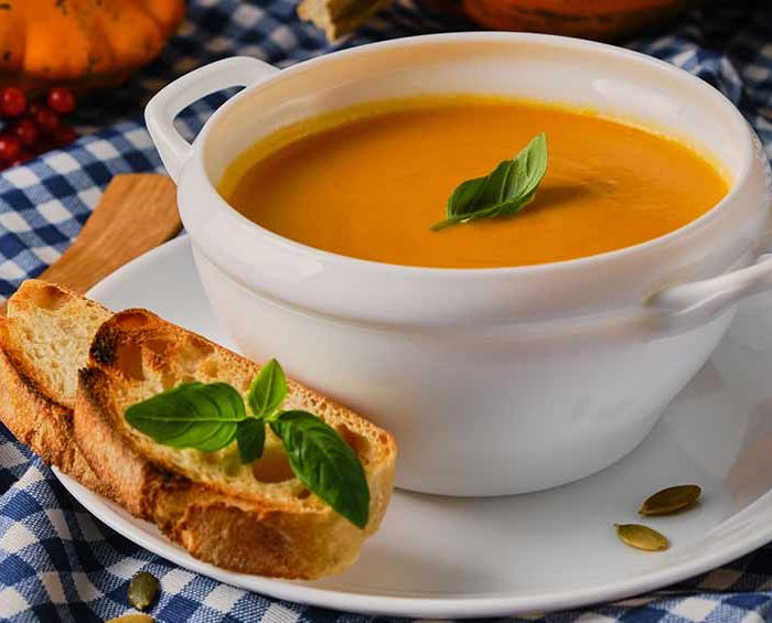 Seasonal soup of the day