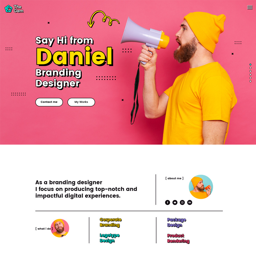 Creative Portfolio Fullpage 01