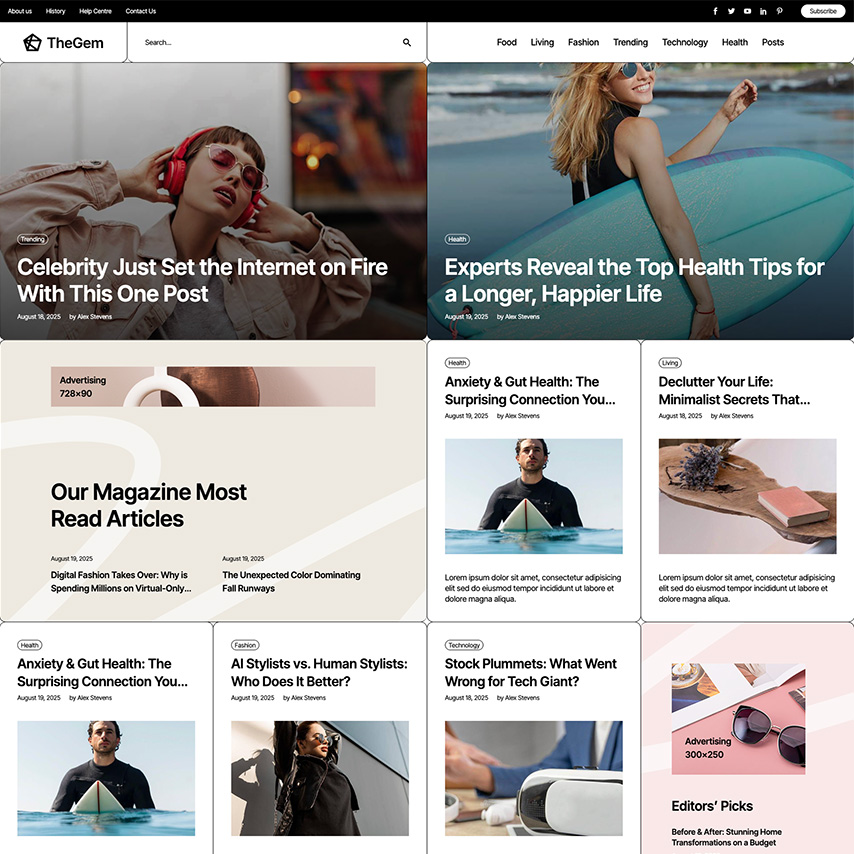 Modern Blog Magazine