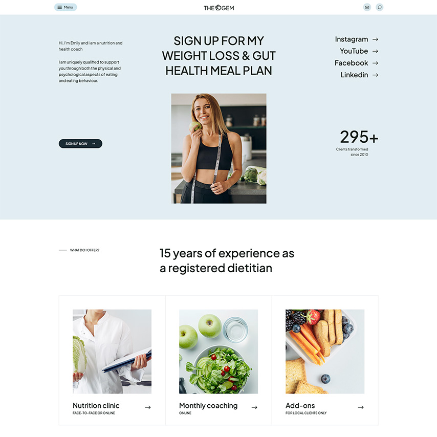 Nutrition & Health Coach