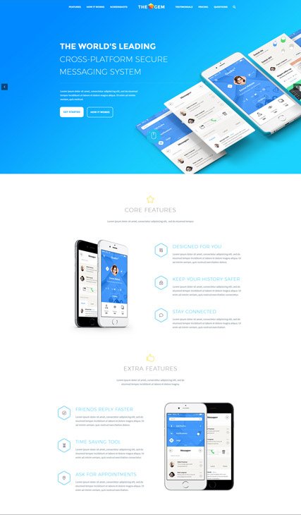 App one-pager