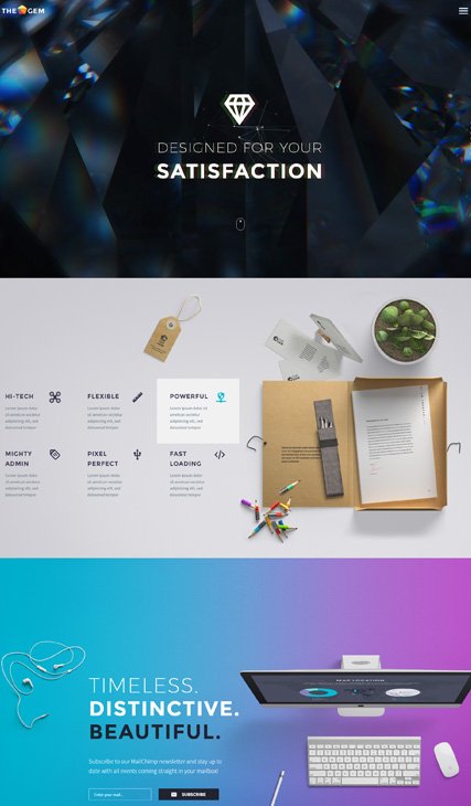 Fullscreen scrolling