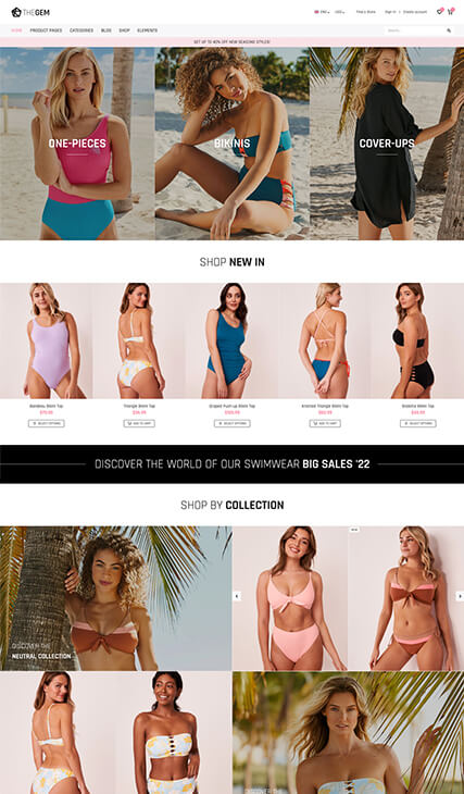 Swimwear & Bikini Shop