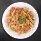 Penne with tomatoes